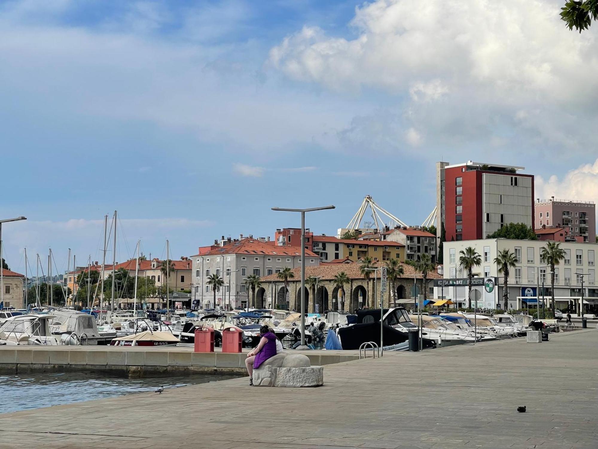 Sunset Residence Koper & Free Parking Garage Exterior foto